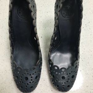 Tory Burch Laser-cut Heels.